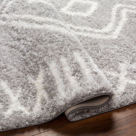 Surya Cloudy Shag Cdg-2312 Grey Rug.