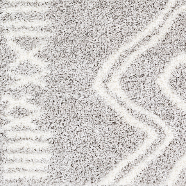 Surya Cloudy Shag Cdg-2312 Grey Rug.