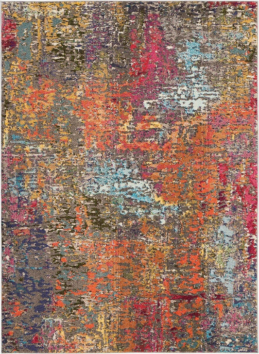 Nourison Celestial Ces14 Sunset Organic / Abstract Area Rug
