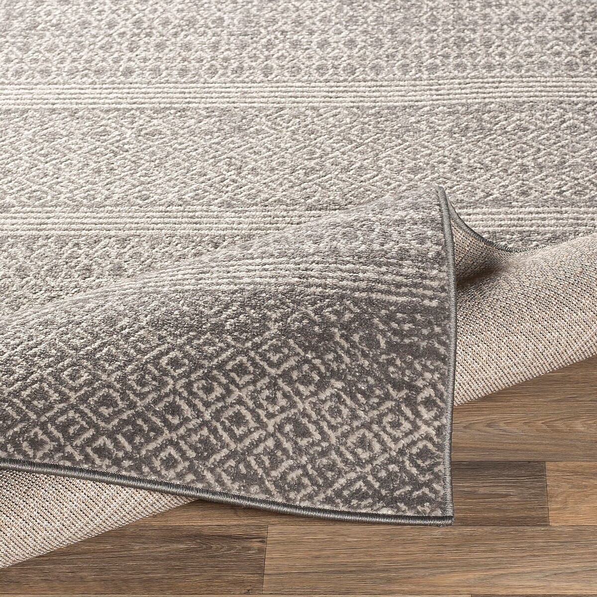 Surya Chester Che-2304 Medium Gray, Khaki, Light Gray Rugs.