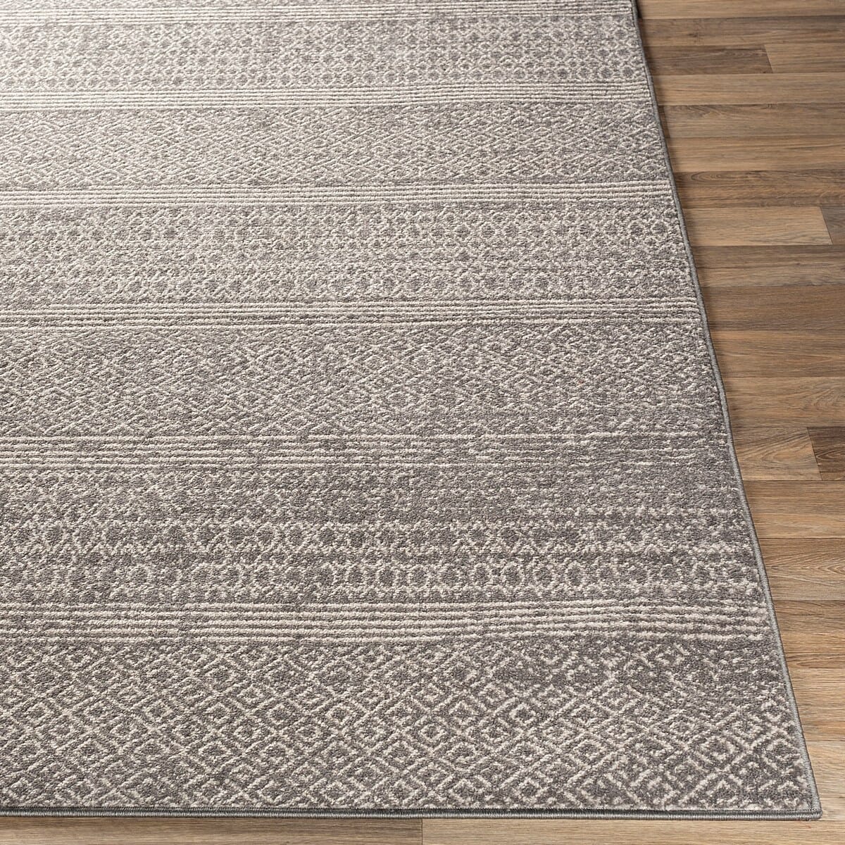 Surya Chester Che-2304 Medium Gray, Khaki, Light Gray Rugs.