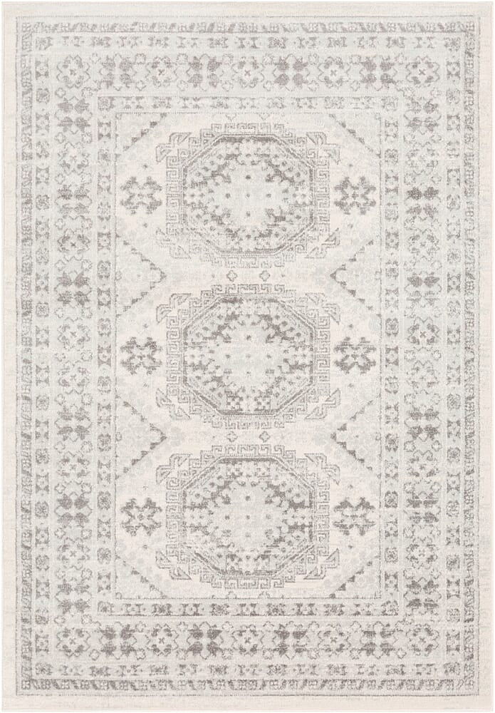 Surya Chester Che-2309 Light Gray, Medium Gray, Khaki Rugs.