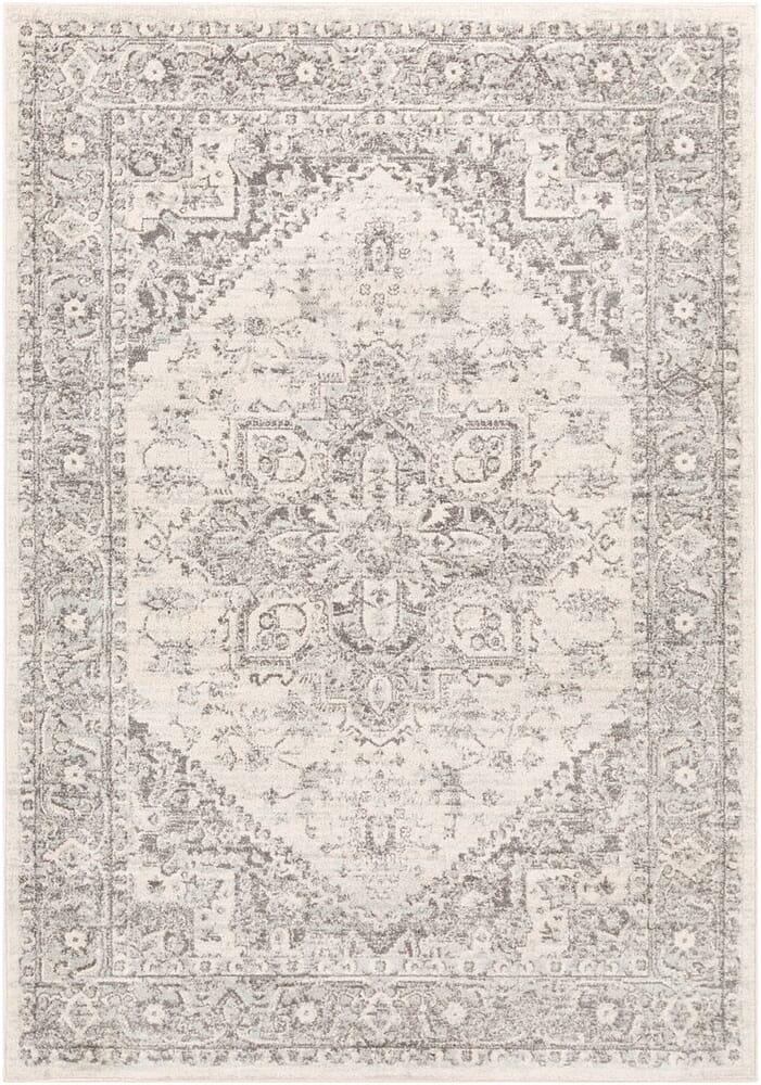 Surya Chester Che-2312 Light Gray, Medium Gray, Khaki Rugs.