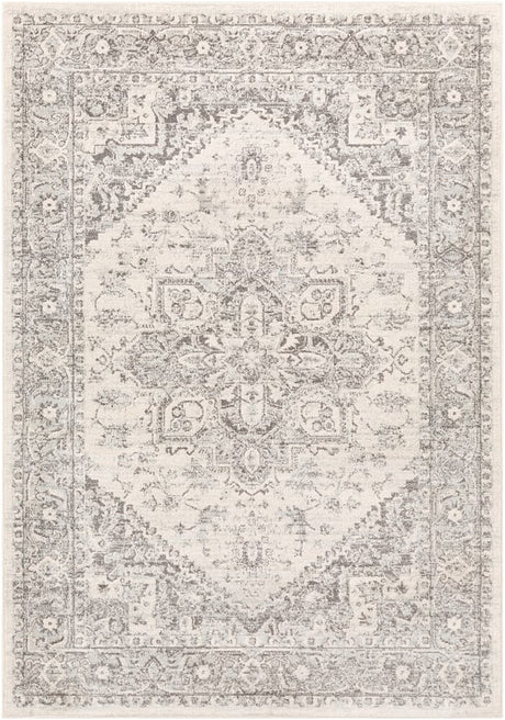 Surya Chester Che-2312 Light Gray, Medium Gray, Khaki Rugs.
