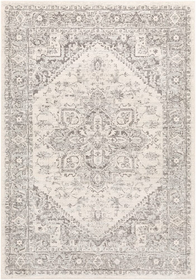 Surya Chester Che-2312 Light Gray, Medium Gray, Khaki Rugs.