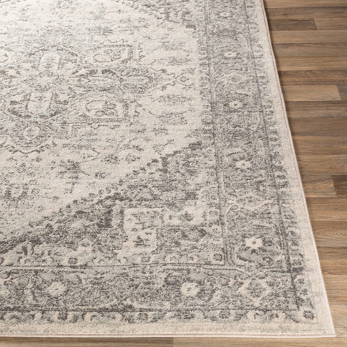 Surya Chester Che-2312 Light Gray, Medium Gray, Khaki Rugs.