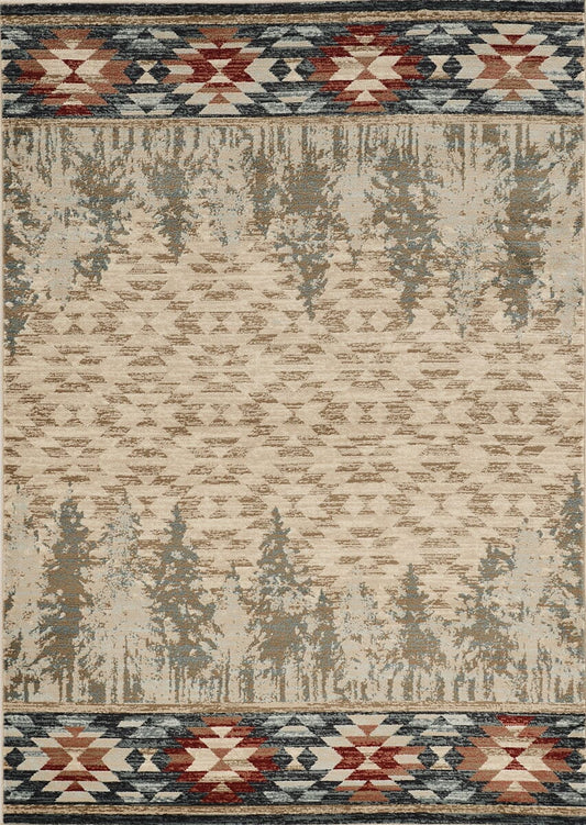 KAS Chester 5635 Pines Ivory Lodge Area Rug
