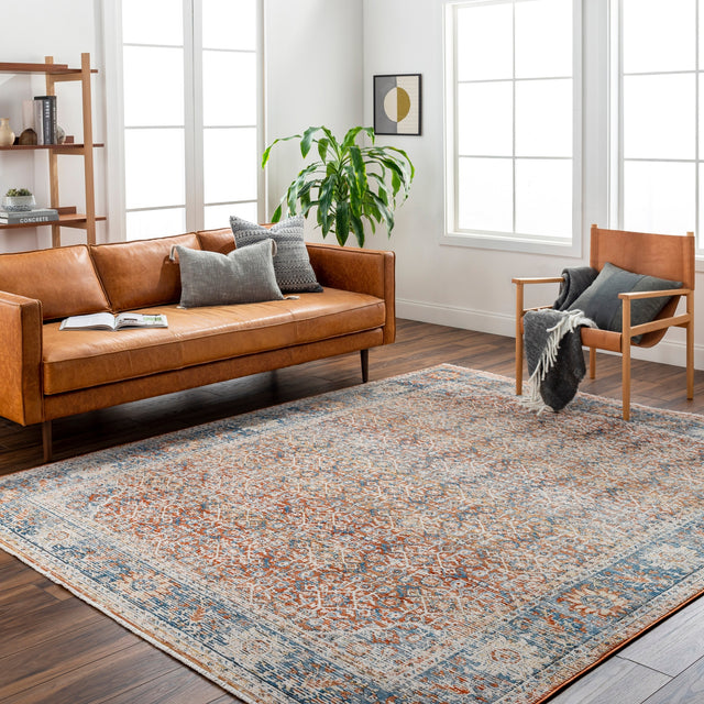 Surya Chicago Chg-2304 Orange Rug.