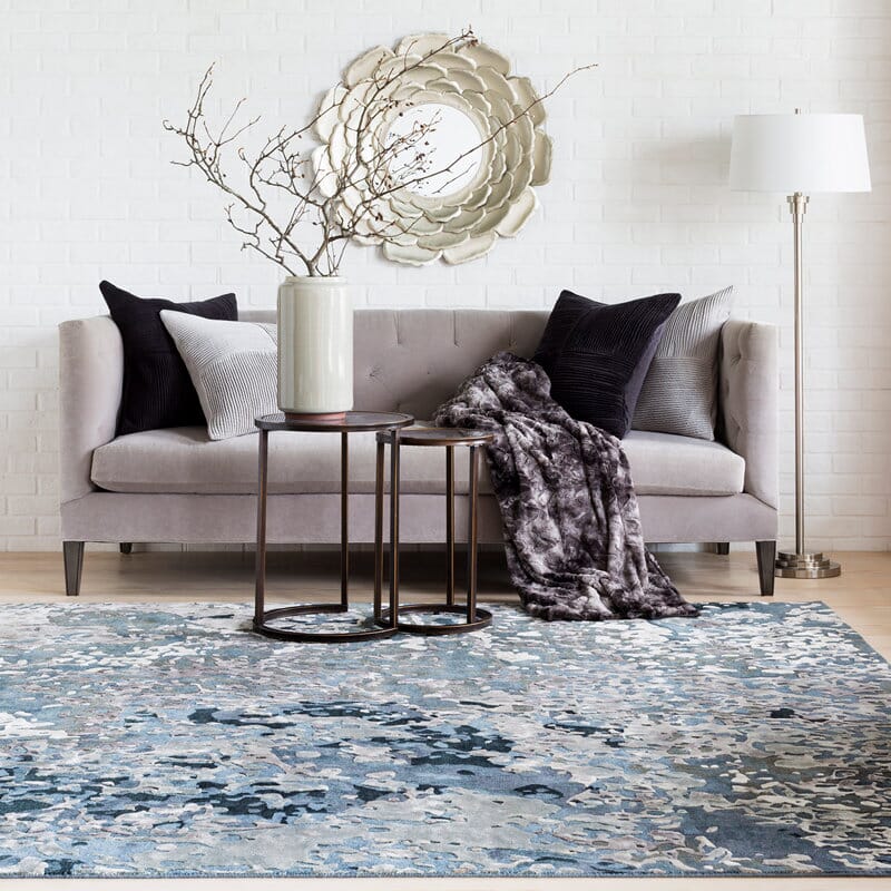 Surya Chemistry Chm-2003 Charcoal / Slate / Ivory / Moss Rugs.