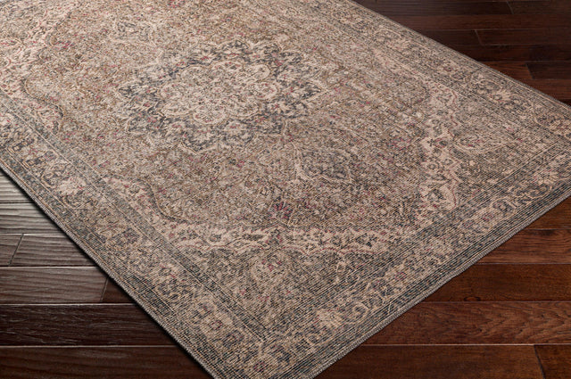 Surya Colin Cln-2309 Dusty Sage, Olive, Red, Black Rugs.