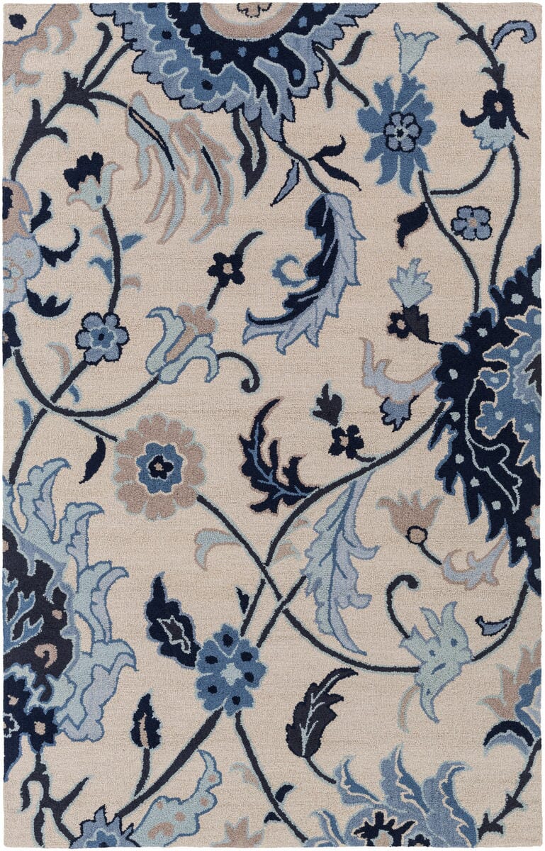 Surya Centennial Cnt-1096 Navy / Slate / Beige / Magenta Rugs.