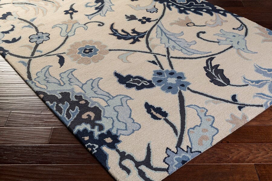 Surya Centennial Cnt-1096 Navy / Slate / Beige / Magenta Rugs.