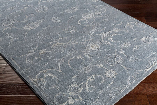 Surya Contempo Cpo-3725 White, Pale Blue, Denim, Light Gray Rugs.