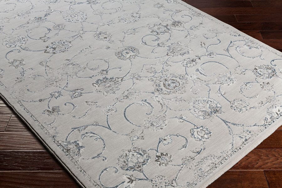 Surya Contempo Cpo-3726 White, Light Gray, Medium Gray Rugs.