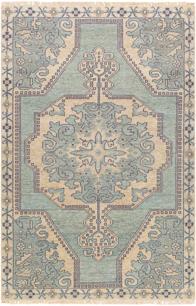 Surya Cappadocia Cpp-5031 Sage, Navy, Cream, Tan Rugs.