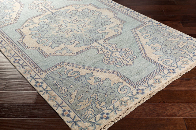 Surya Cappadocia Cpp-5031 Sage, Navy, Cream, Tan Rugs.