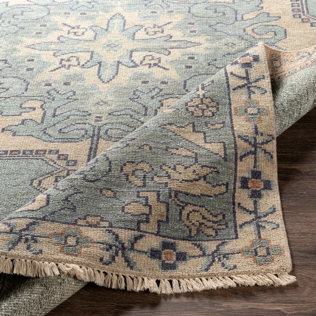Surya Cappadocia Cpp-5031 Sage, Navy, Cream, Tan Rugs.