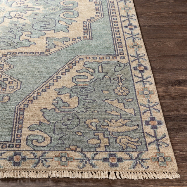Surya Cappadocia Cpp-5031 Sage, Navy, Cream, Tan Rugs.
