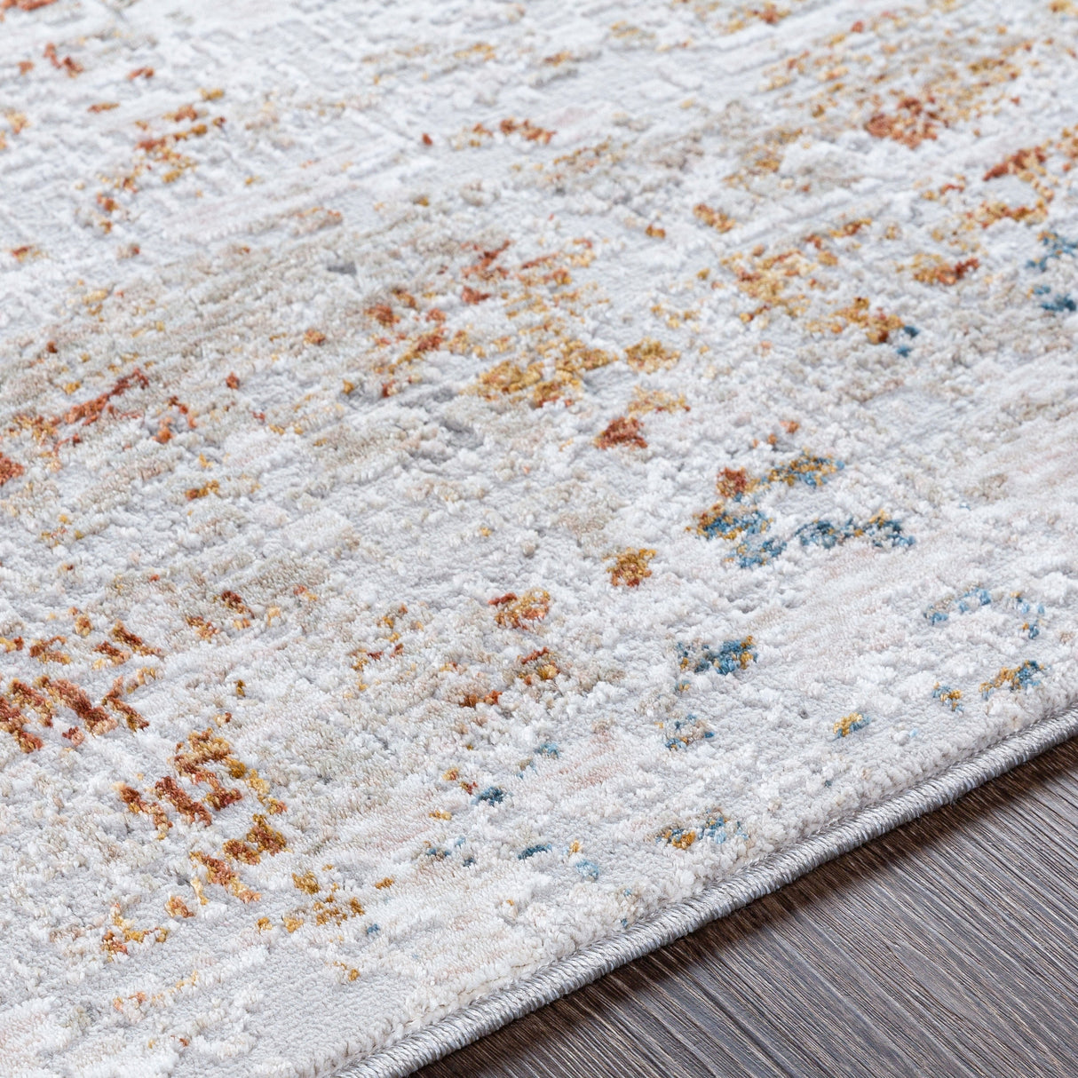 Surya Carmel Crl-2311 Aqua, Camel, Clay, Mustard Rugs.