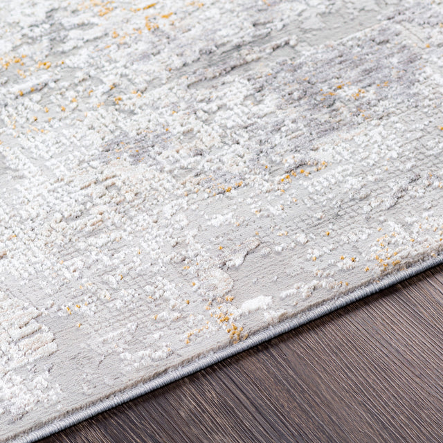 Surya Carmel Crl-2315 Taupe, Light Gray, Mustard, White Rugs.