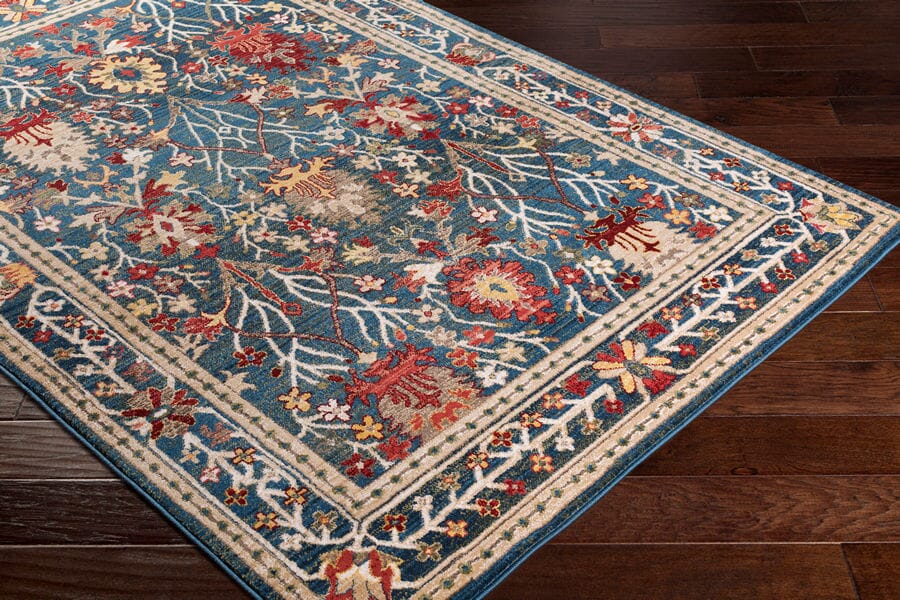 Surya Crafty Crt-2308 Navy, Khaki, White, Burnt Orange Rugs.