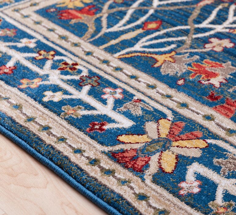 Surya Crafty Crt-2308 Navy, Khaki, White, Burnt Orange Rugs.