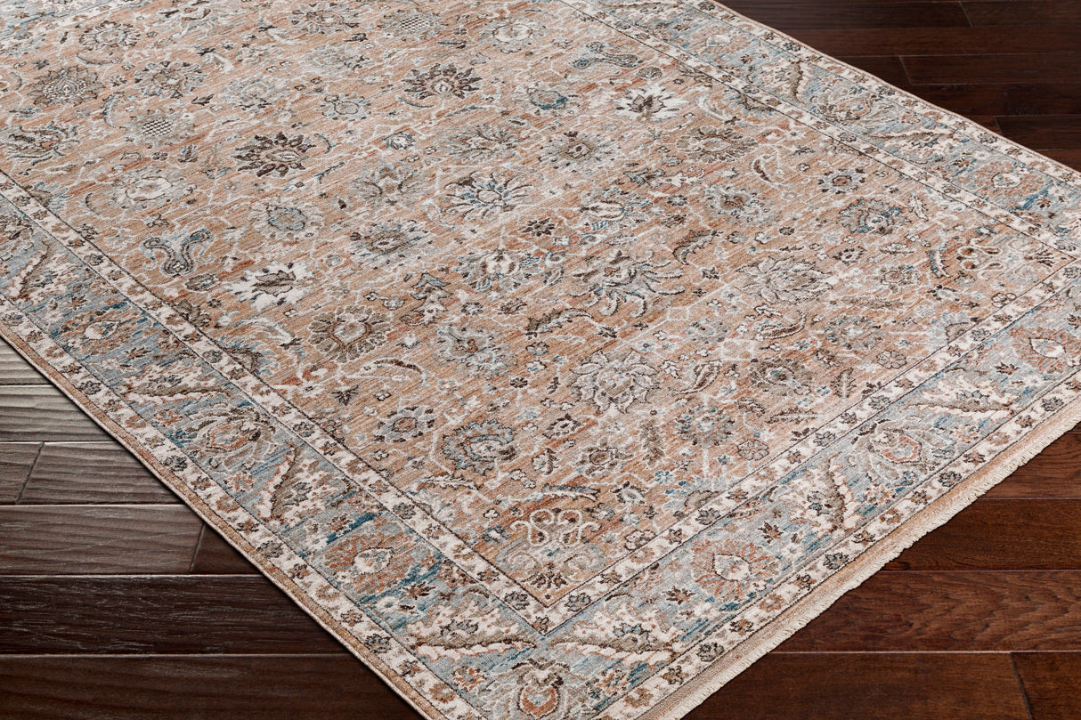 Surya Carlisle Csi-2300 Mauve, Pale Blue Rug.