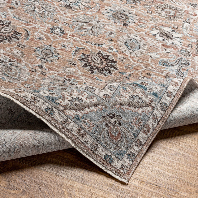 Surya Carlisle Csi-2300 Mauve, Pale Blue Rug.