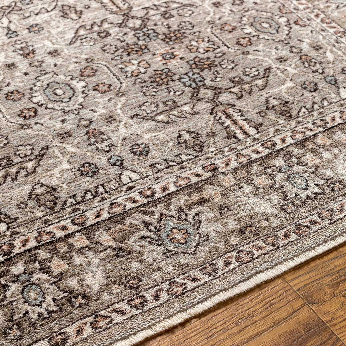 Surya Carlisle Csi-2301 Dusty Sage, Light Gray Rug.