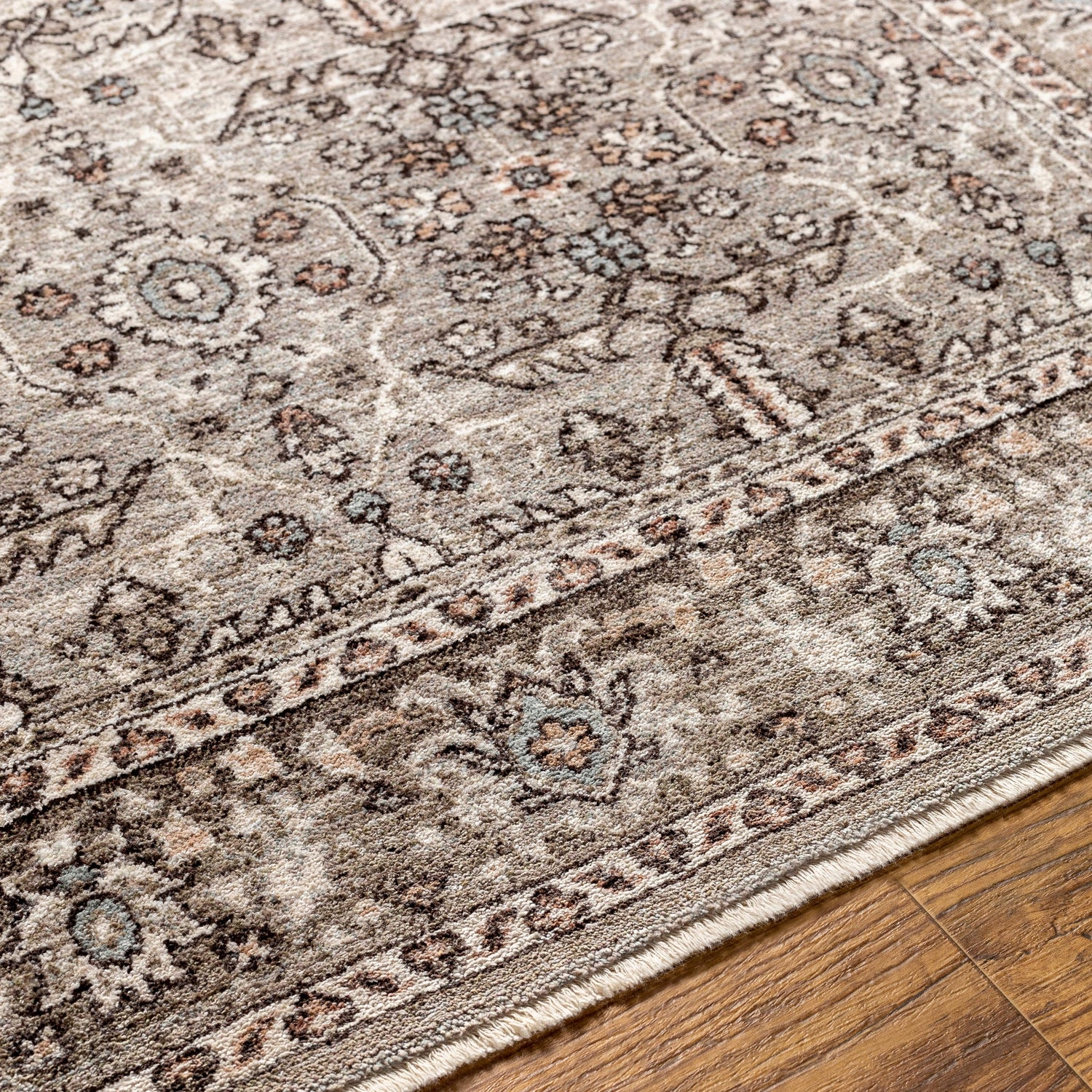 Surya Carlisle Csi-2301 Dusty Sage, Light Gray Rug.