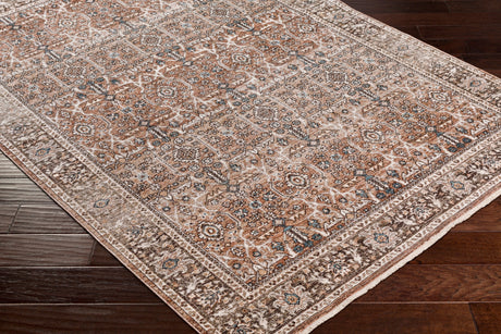 Surya Carlisle Csi-2302 Dusty Pink, Medium Brown Rug.