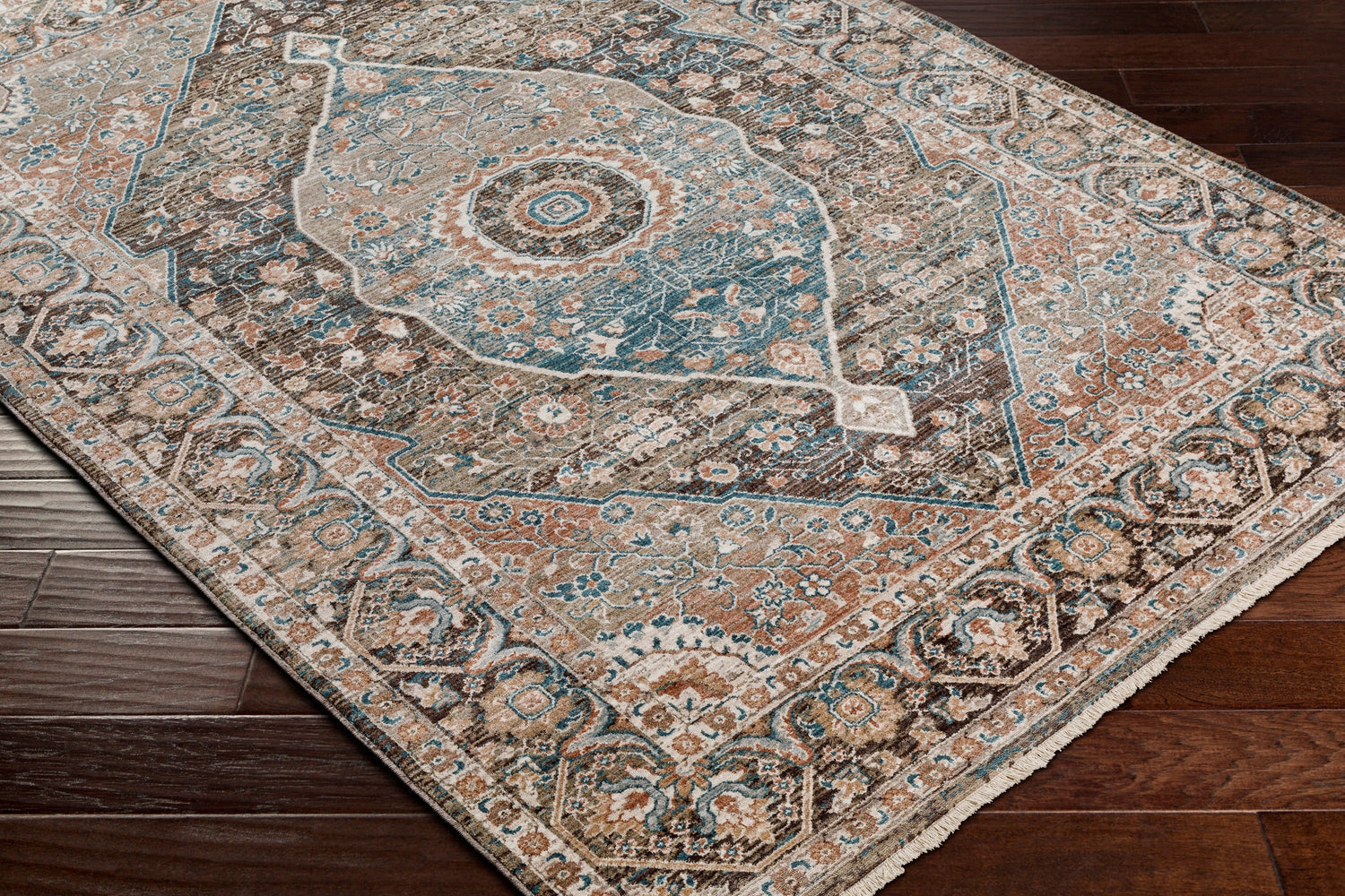 Surya Carlisle Csi-2307 Dusty Pink, Sage Rug.