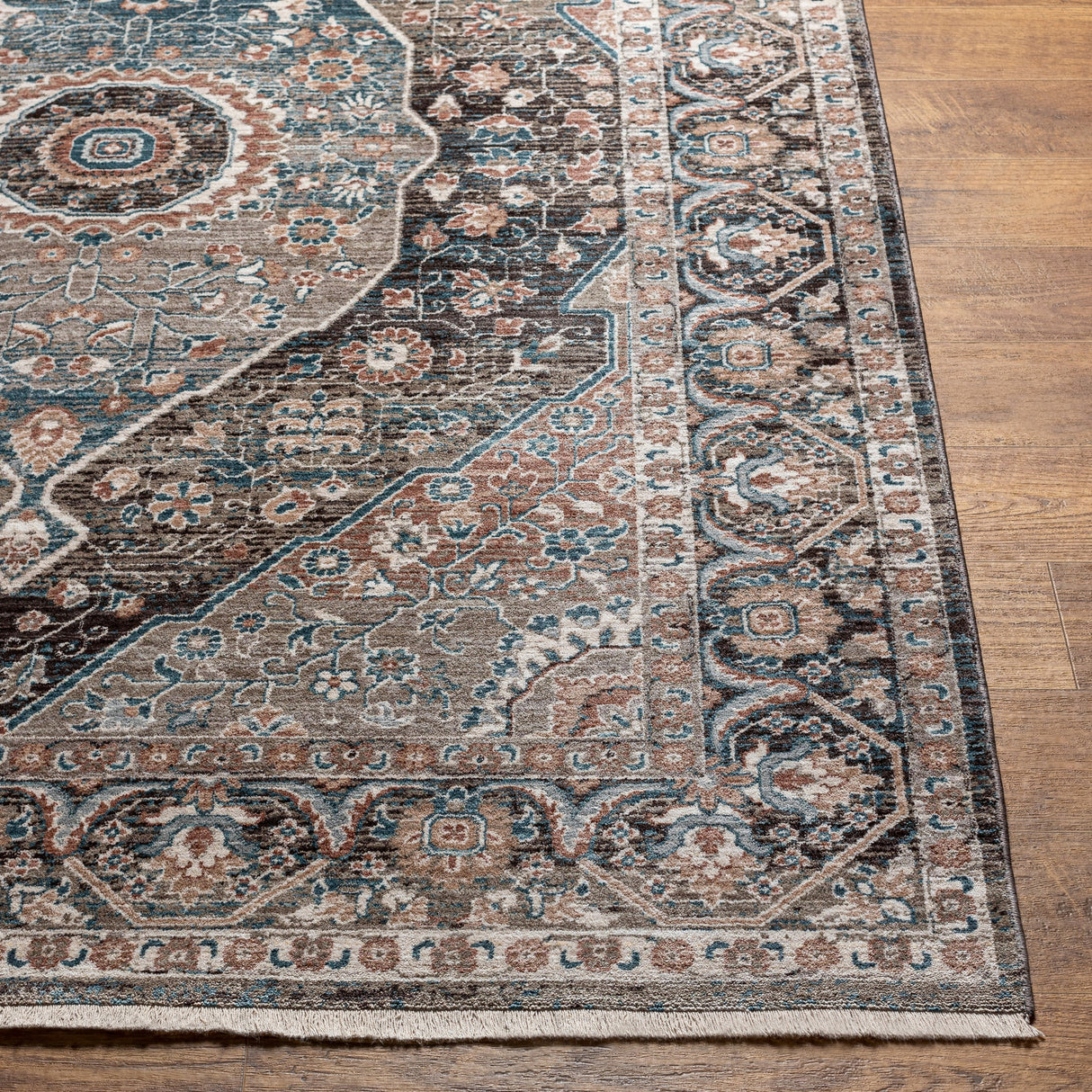 Surya Carlisle Csi-2307 Dusty Pink, Sage Rug.