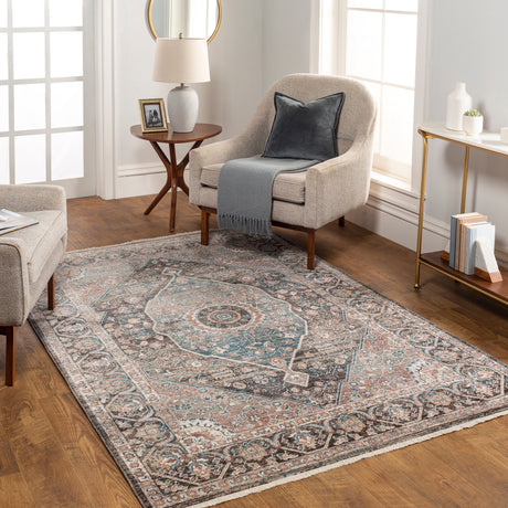 Surya Carlisle Csi-2307 Dusty Pink, Sage Rug.