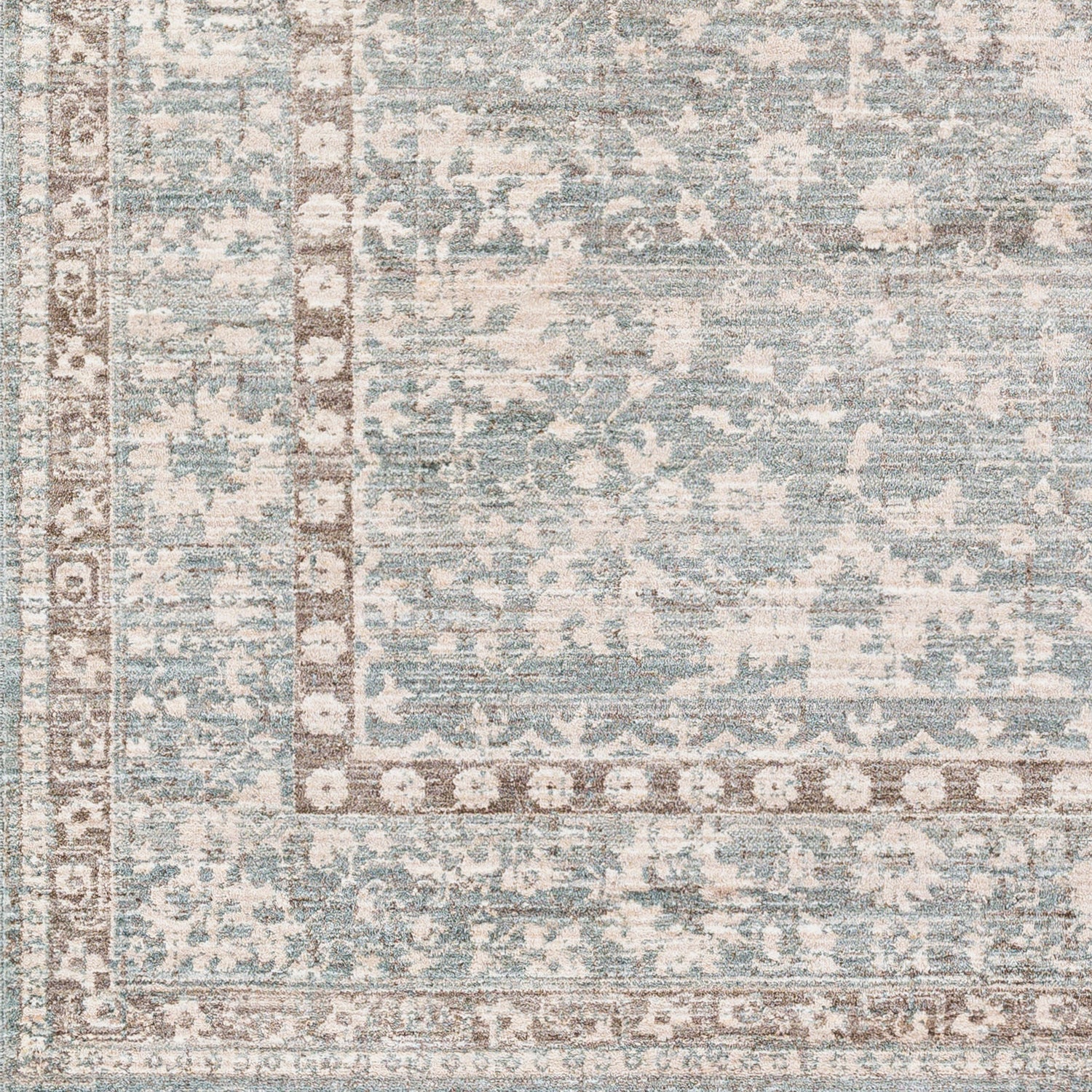Surya Carlisle Csi-2309 Light Sage, Pale Blue Rug.