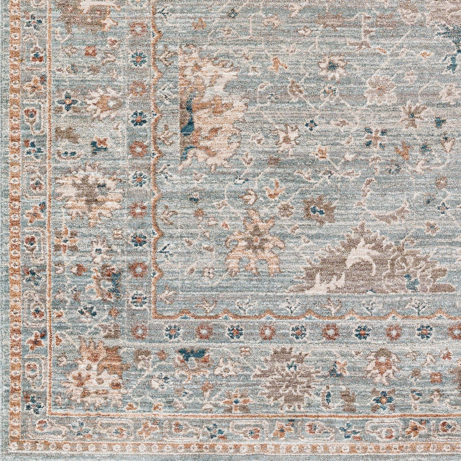 Surya Carlisle Csi-2310 Seafoam, Pale Blue Rug.