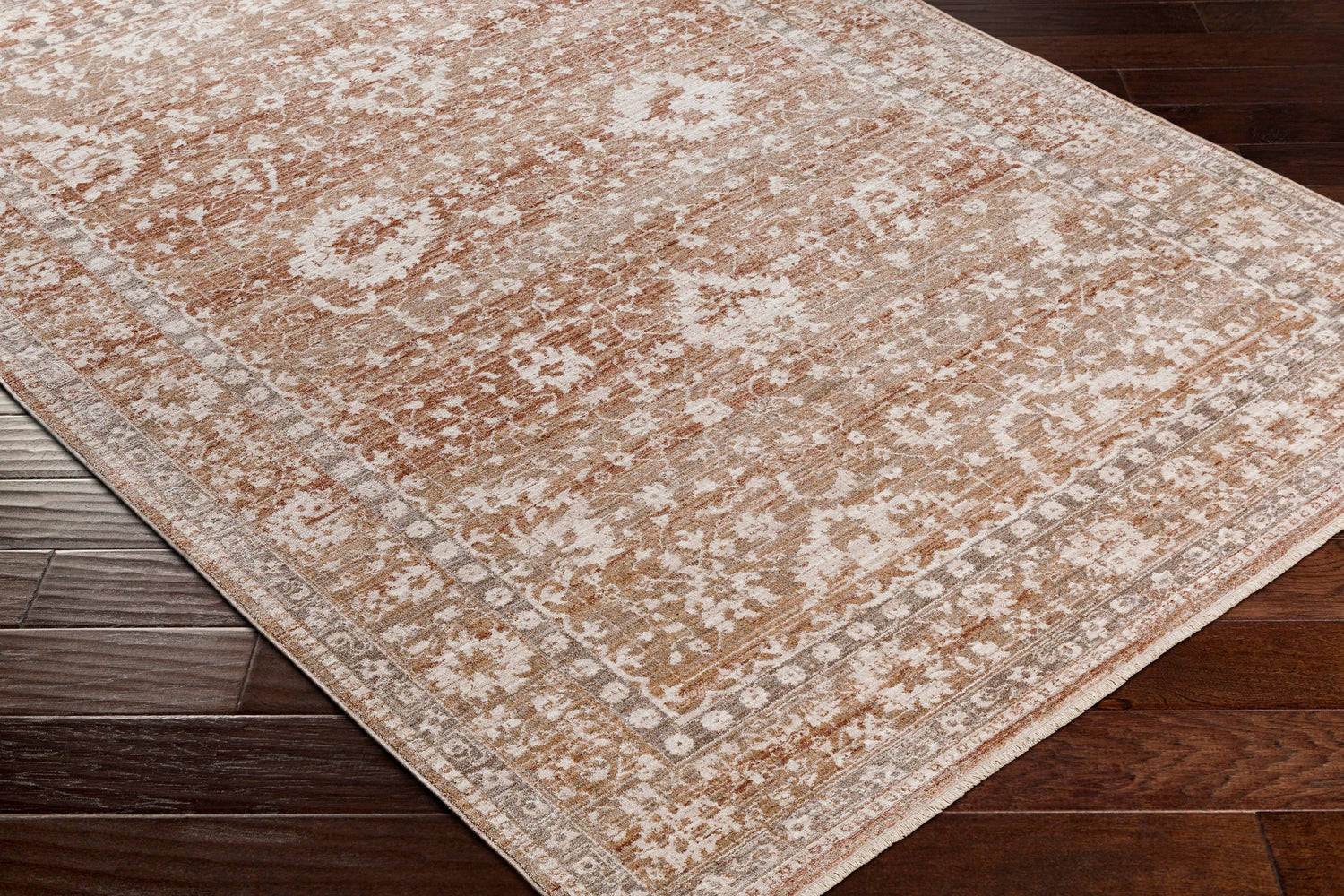 Surya Carlisle Csi-2311 Dusty Pink, Ivory Rug.