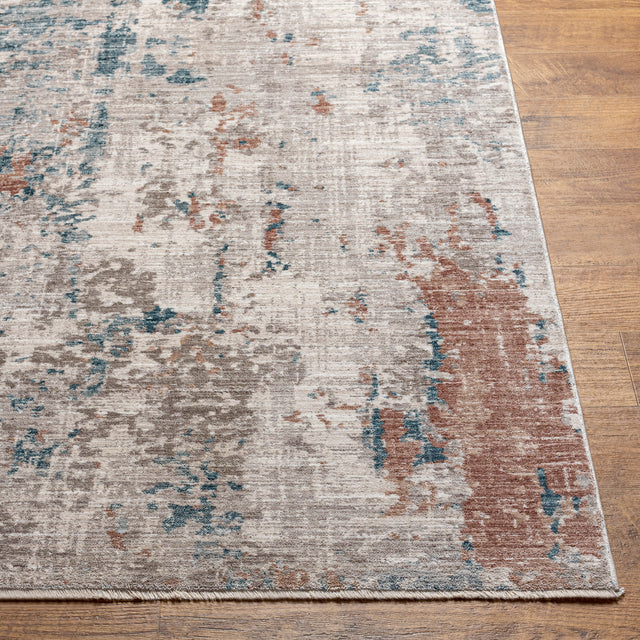 Surya Carlisle Csi-2313 Pale Blue, Dusty Pink Rug.