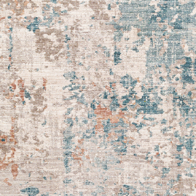 Surya Carlisle Csi-2313 Pale Blue, Dusty Pink Rug.