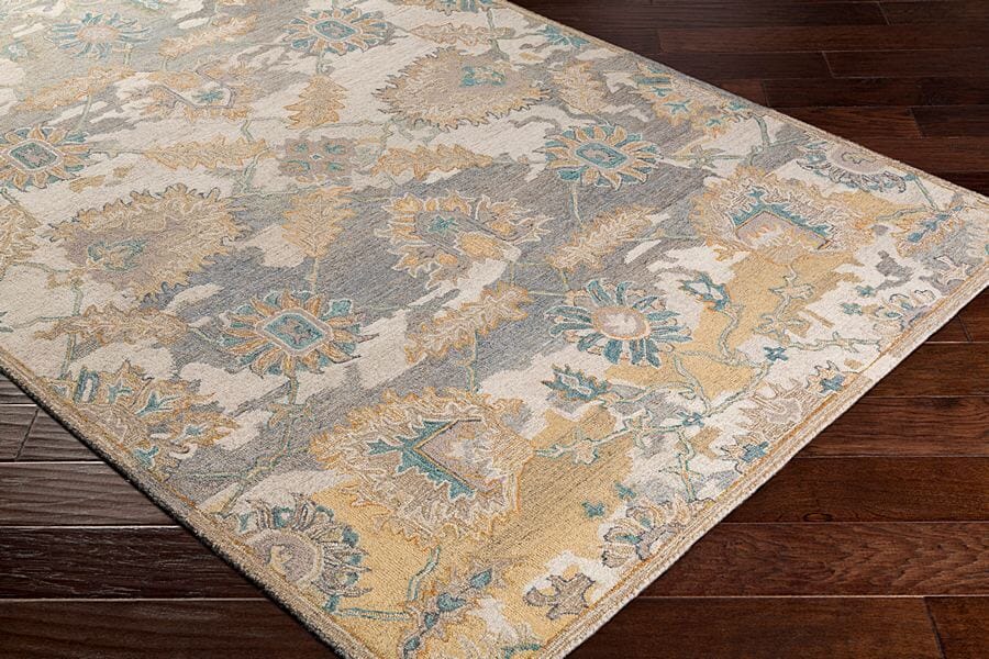 Surya Classic Nouveau Csn-1008 Cream, Medium Gray, Camel, Wheat Rugs.