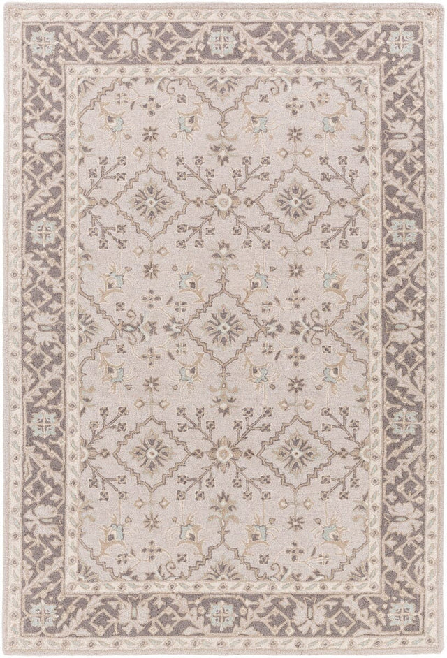 Surya Castille Ctl-2000 Taupe, Charcoal, Ivory, Camel Rugs.
