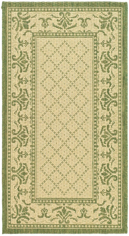 Safavieh Courtyard cy0901-1e01 Natural / Olive Area Rug