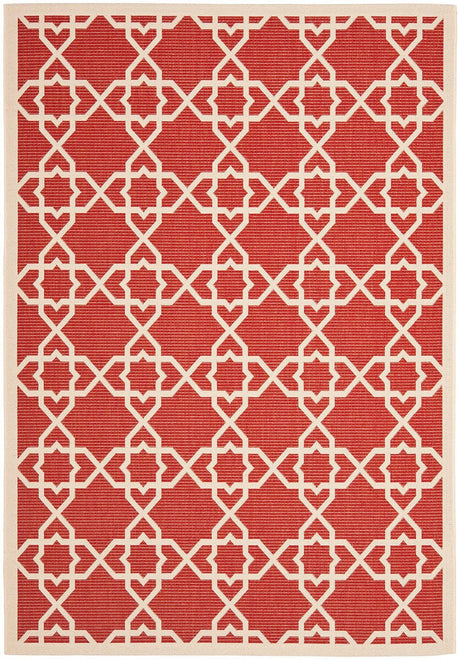Safavieh Courtyard Cy6032-248 Red / Beige Rugs.