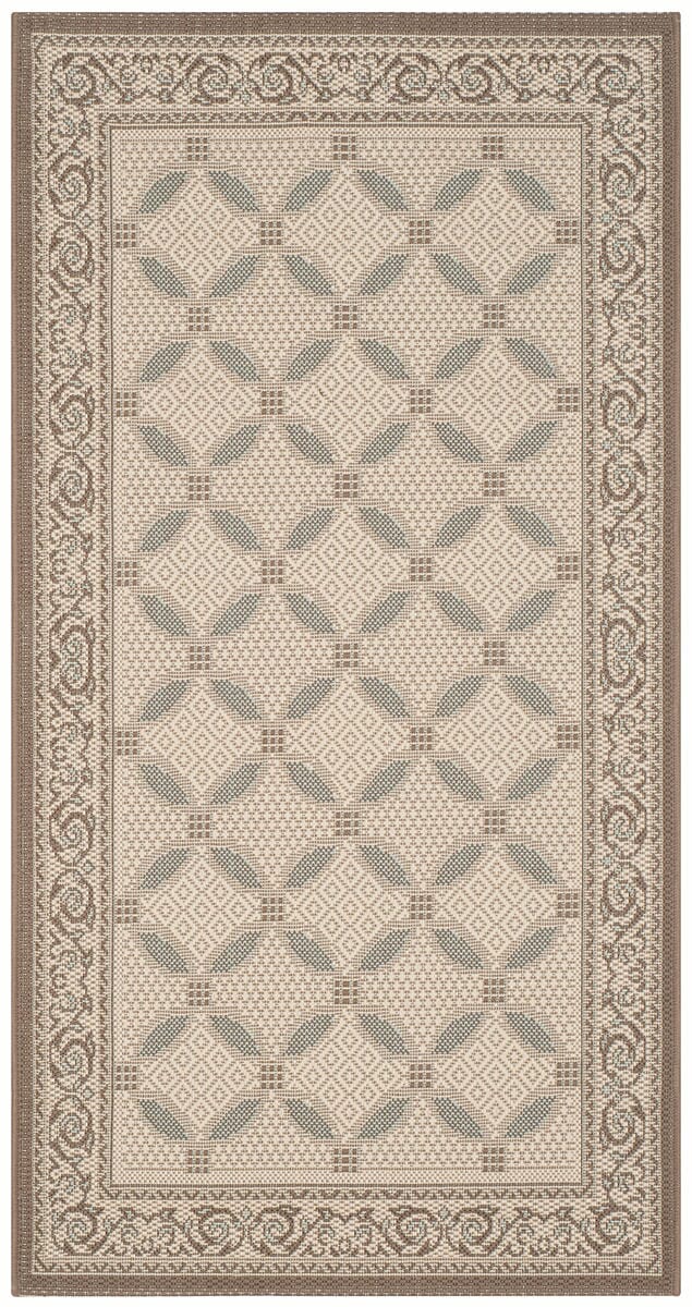 Safavieh Courtyard Cy7107-79A18 Beige / Dark Beige Rugs.