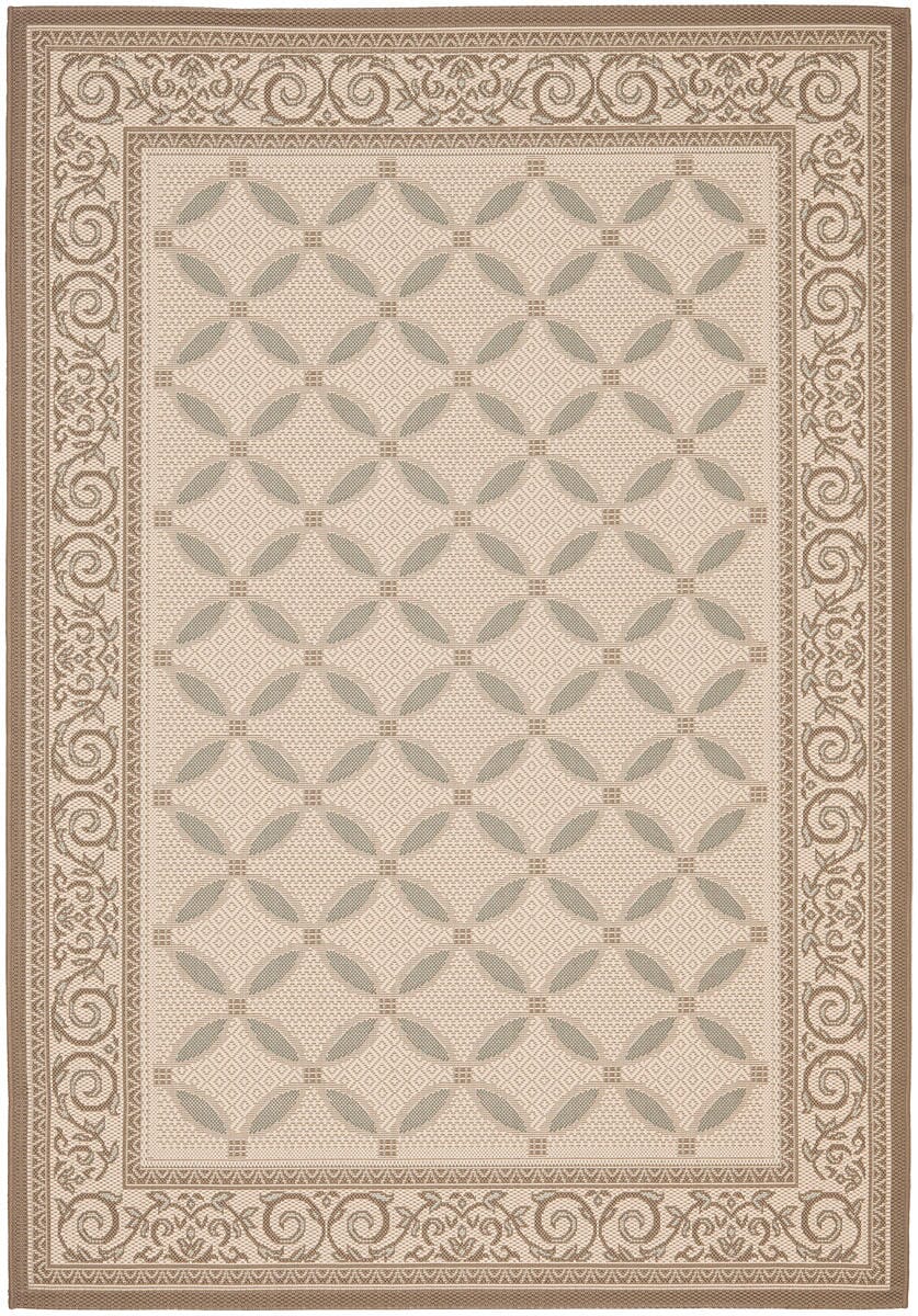 Safavieh Courtyard Cy7107-79A18 Beige / Dark Beige Rugs.