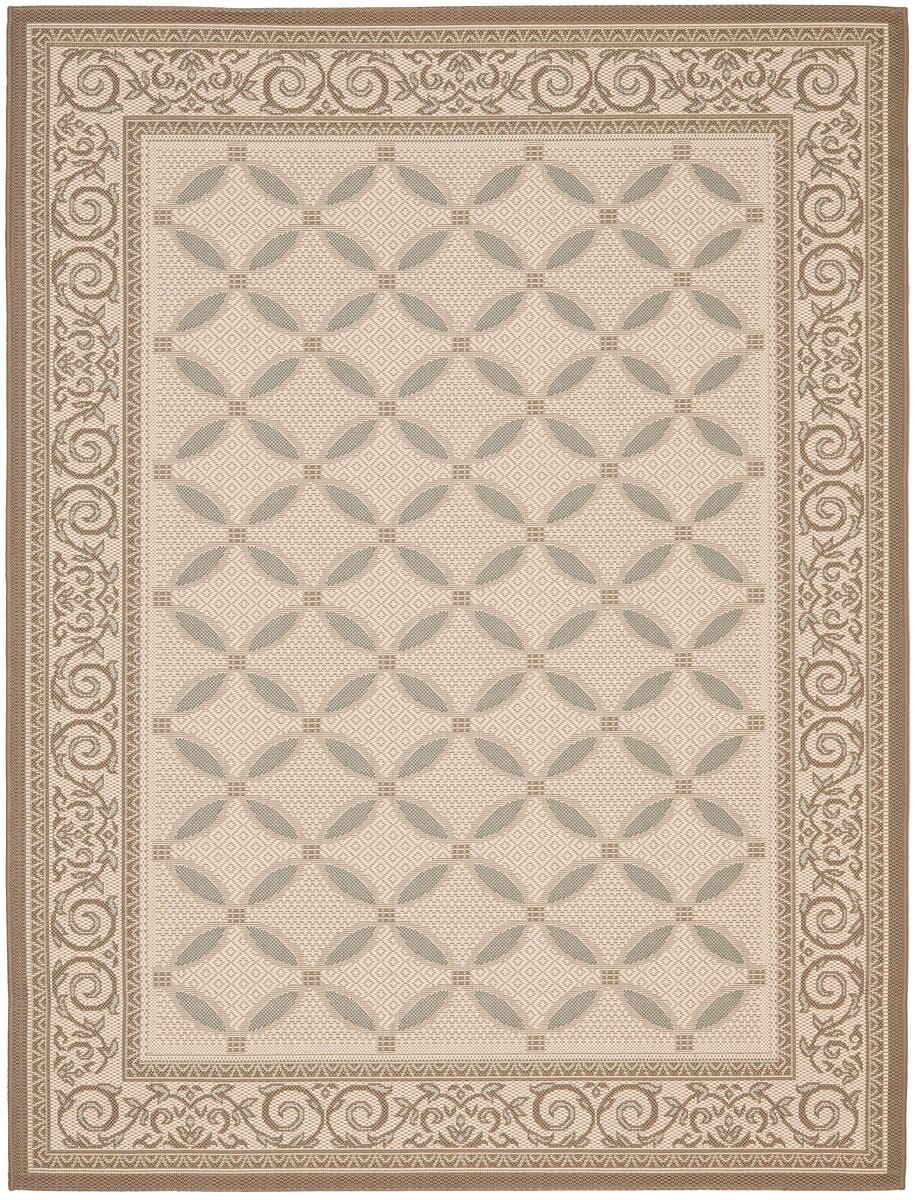Safavieh Courtyard Cy7107-79A18 Beige / Dark Beige Rugs.