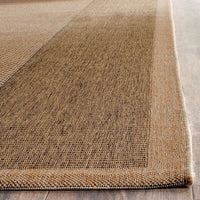 Safavieh Courtyard Cy7987-39A5 Natural / Gold Bordered Area Rug