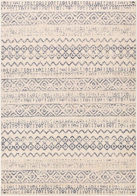 Surya City Light Cyl-2311 Denim, Wheat, Cream Rugs.