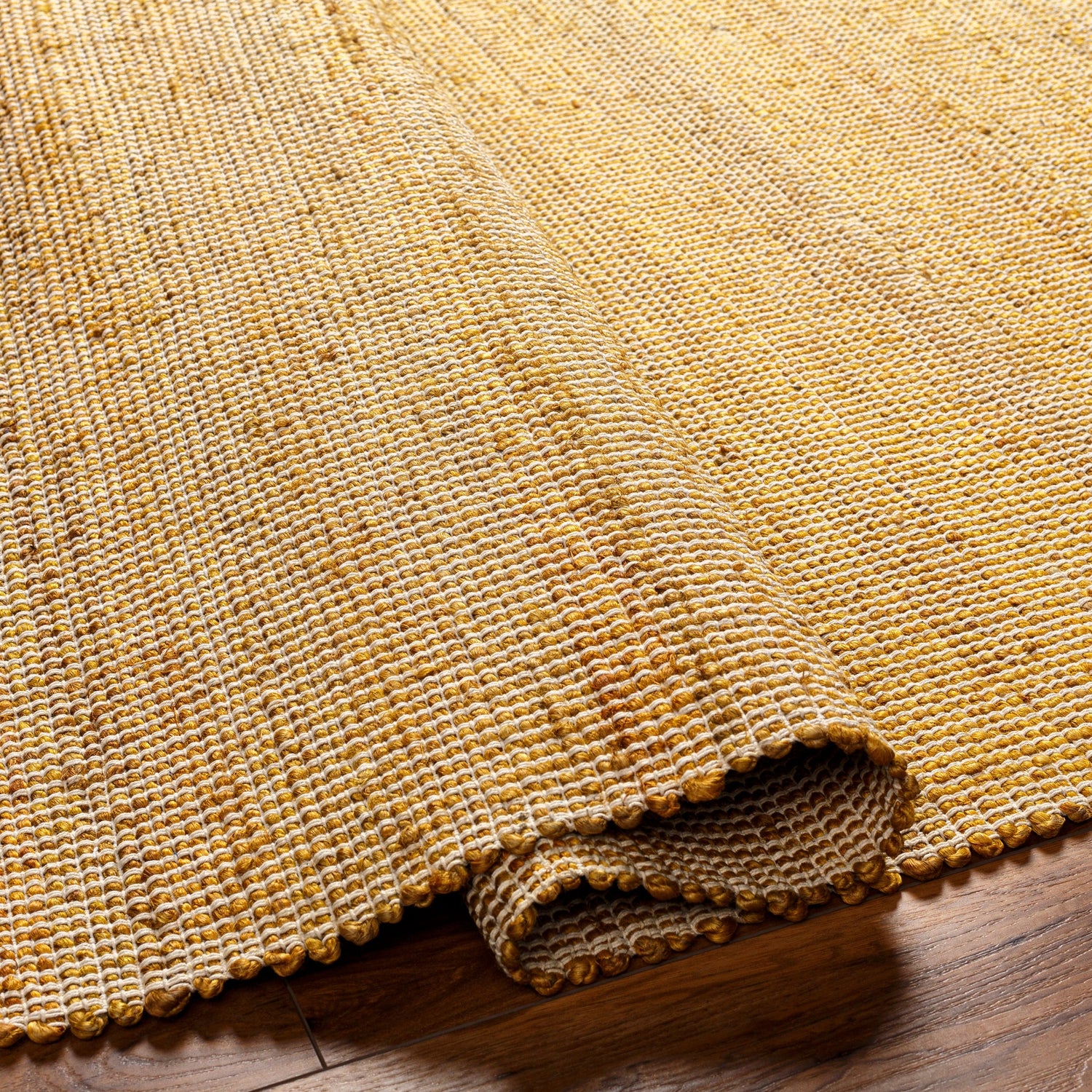 Surya Demi Dem-2302 Yellow & Gold Rug.