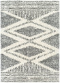 Surya Deluxe Shag Dxs-2309 Cream, Charcoal Rugs.